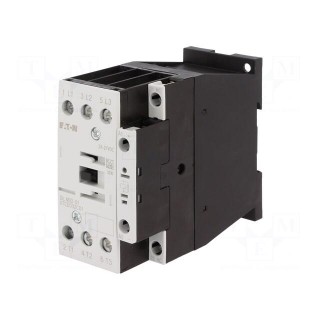 Contactor: 3-pole | NO x3 | Auxiliary contacts: NC | 24VDC | 32A | 690V