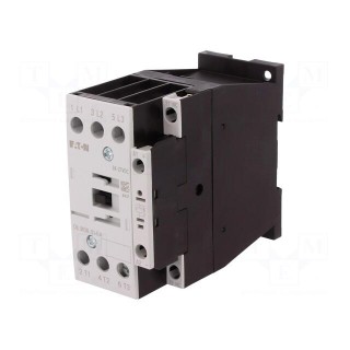 Contactor: 3-pole | NO x3 | Auxiliary contacts: NC | 24VDC | 38A | 690V