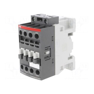 Contactor: 3-pole | NO x3 | Auxiliary contacts: NC | 24÷60VAC | 16A