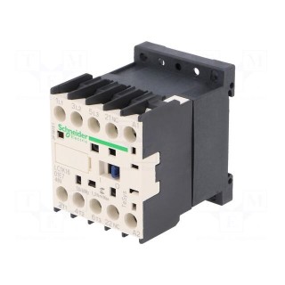 Contactor: 3-pole | NO x3 | Auxiliary contacts: NC | 48VAC | 16A | 690V