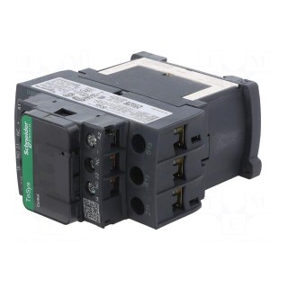 Contactor: 3-pole | NO x3 | Auxiliary contacts: NC + NO | 12VDC | 25A