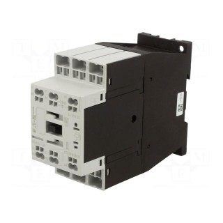 Contactor: 3-pole | NO x3 | Auxiliary contacts: NC + NO | 24VDC | 25A