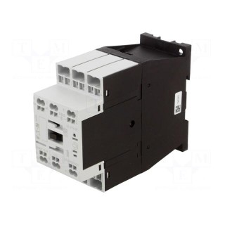 Contactor: 3-pole | NO x3 | Auxiliary contacts: NC + NO | 24VDC | 32A
