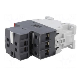 Contactor: 3-pole | NO x3 | Auxiliary contacts: NC + NO | 30A | AF
