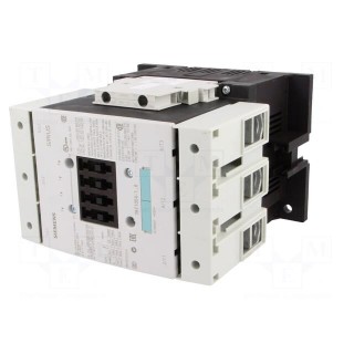 Contactor: 3-pole | NO x3 | Auxiliary contacts: NC x2,NO x2 | 110VAC