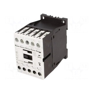 Contactor: 3-pole | NO x3 | Auxiliary contacts: NO | 110VAC | 7A | DILM7