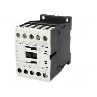 Contactor: 3-pole | NO x3 | Auxiliary contacts: NO | 110VAC | 9A | DILM9