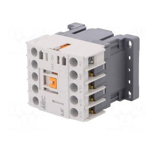 Contactor: 3-pole | NO x3 | Auxiliary contacts: NO | 230VAC | 6A | IP20