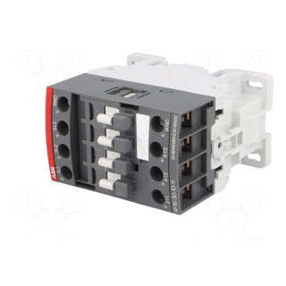 Contactor: 3-pole | NO x3 | Auxiliary contacts: NO | 24÷60VAC | 16A