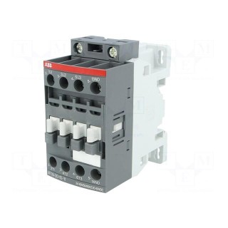Contactor: 3-pole | NO x3 | Auxiliary contacts: NO | 9A | AF | -25÷60°C