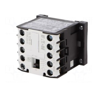 Contactor: 3-pole | NO x3 | Auxiliary contacts: NO | 24VAC | 6.6A | 3kW