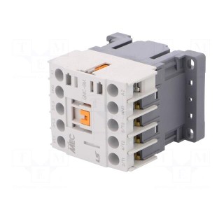 Contactor: 3-pole | NO x3 | Auxiliary contacts: NO | 24VAC | 9A | W: 45mm