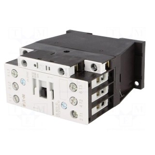 Contactor: 3-pole | NO x3 | Auxiliary contacts: NO | 24VDC | 25A | 690V