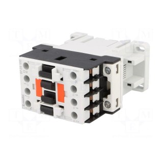 Contactor: 3-pole | NO x3 | Auxiliary contacts: NO | 24VDC | 25A | BF