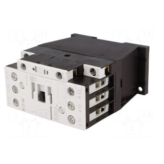 Contactor: 3-pole | NO x3 | Auxiliary contacts: NO | 24VDC | 32A | 690V