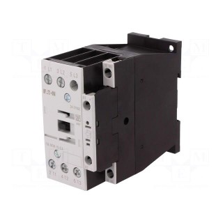 Contactor: 3-pole | NO x3 | Auxiliary contacts: NO | 24VDC | 38A | 690V