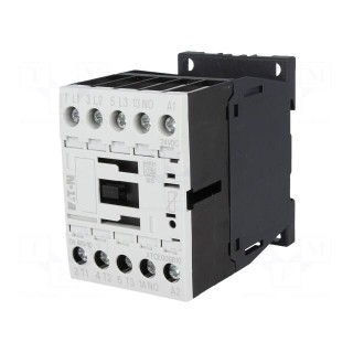 Contactor: 3-pole | NO x3 | Auxiliary contacts: NO | 24VDC | 9A | DILM9