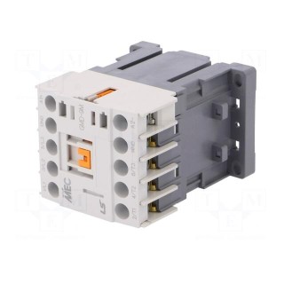 Contactor: 3-pole | NO x3 | Auxiliary contacts: NO | 24VDC | 9A | W: 45mm