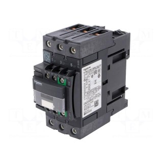 Contactor: 3-pole | NO x3 | Auxiliary contacts: NO + NC | 40A | W: 55mm