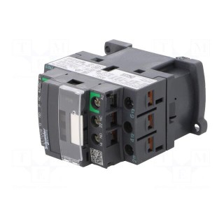 Contactor: 3-pole | NO x3 | Auxiliary contacts: NO + NC | 9A | -5÷60°C
