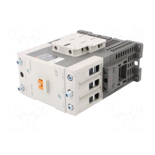 Contactor: 3-pole | NO x3 | Auxiliary contacts: NO + NC | 24VDC | 100A