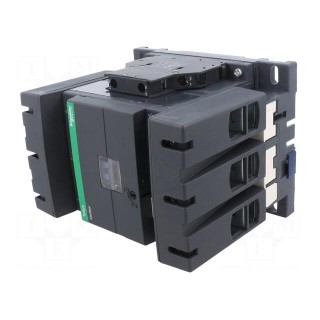 Contactor: 3-pole | NO x3 | Auxiliary contacts: NO + NC | 24VDC | 115A