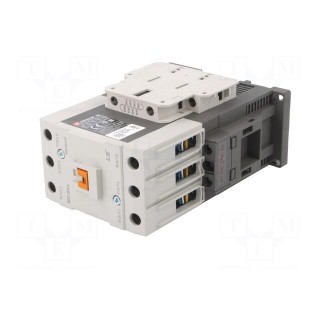 Contactor: 3-pole | NO x3 | Auxiliary contacts: NO + NC | 24VDC | 65A