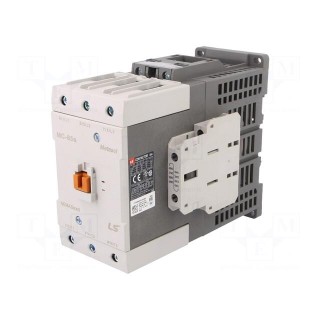 Contactor: 3-pole | NO x3 | Auxiliary contacts: NO + NC | 24VDC | 85A