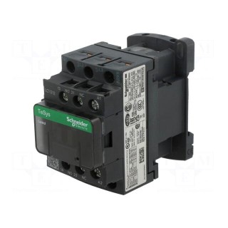 Contactor: 3-pole | NO x3 | Auxiliary contacts: NO + NC | 220VDC | 12A