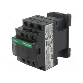 Contactor: 3-pole | NO x3 | Auxiliary contacts: NO + NC | 220VDC | 9A