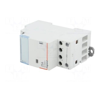 Contactor: 4-pole installation | NO x4 | 230VAC | 25A | SM400 | 412430