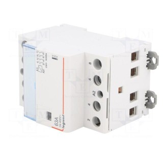 Contactor: 4-pole installation | NO x4 | 230VAC | 63A | DIN | SM300