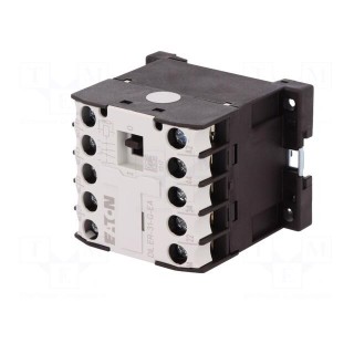 Contactor: 4-pole | NC + NO x3 | 24VDC | 6A | DIN,on panel | DILER