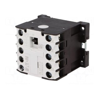 Contactor: 4-pole | NC + NO x3 | 24VDC | 6A | DIN,on panel | DILER