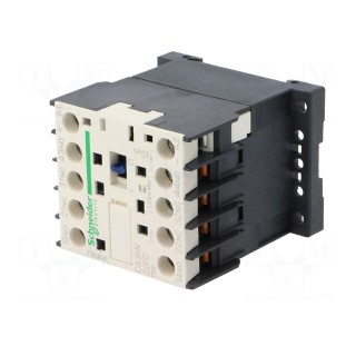 Contactor: 4-pole | NC x2 + NO x2 | 110VDC | 10A | DIN,on panel