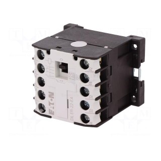 Contactor: 4-pole | NC x2 + NO x2 | 230VAC | 6A | DIN,on panel | DILER