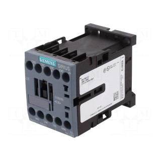 Contactor: 4-pole | NC x2 + NO x2 | 24VDC | 10A | DIN,on panel | 3RH20