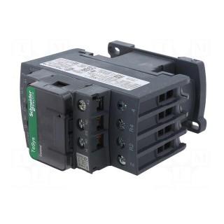 Contactor: 4-pole | NC x2 + NO x2 | Auxiliary contacts: NC + NO