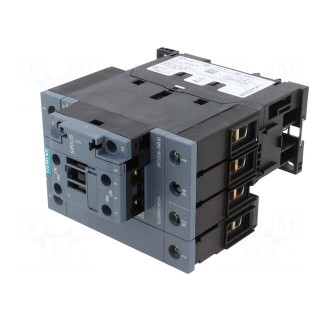 Contactor: 4-pole | NC x2 + NO x2 | Auxiliary contacts: NO + NC