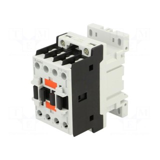 Contactor: 4-pole | NO x4 | 18A | on panel,for DIN rail mounting