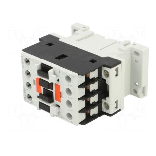 Contactor: 4-pole | NO x4 | 18A | on panel,for DIN rail mounting