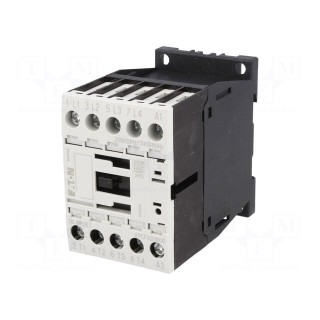 Contactor: 4-pole | NO x4 | 230VAC | 12A | DIN,on panel | DILMP | 690V