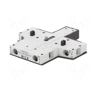 Auxiliary contacts | Leads: screw terminals | side