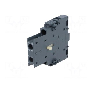 Auxiliary contacts | Series: 3RT20 | Size: S0,S00,S2 | Mounting: side