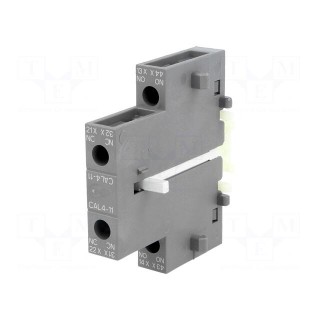 Auxiliary contacts | Series: AF | Leads: screw terminals | side