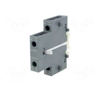 Auxiliary contacts | Series: AF | Leads: screw terminals | side