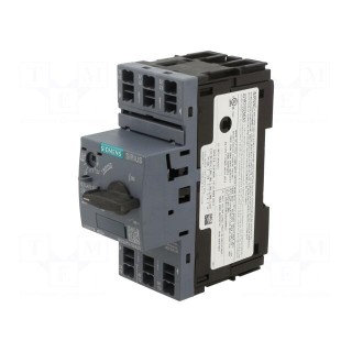 Motor breaker | Size: S00 | Overcurrent release: 2.2÷3.2A | 1.1kW