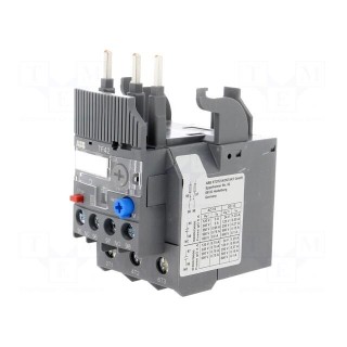 Thermal relay | Series: AF | Leads: screw terminals | 0.1÷0.13A