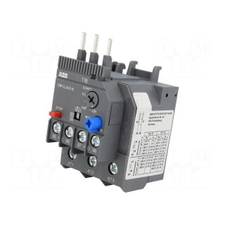 Thermal relay | Series: AF | Leads: screw terminals | 0.55÷0.74A