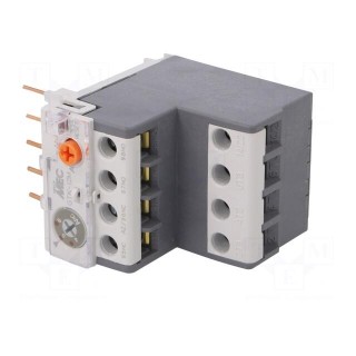 Thermal relay | Series: METAMEC | Auxiliary contacts: NO + NC | 4÷6A